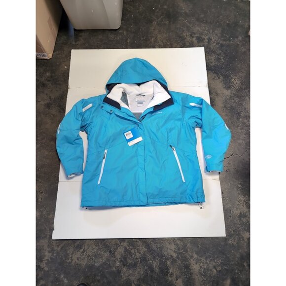 COLUMBIA Bugaboo Womens 2X Plus Size 3-in-1 Interchange Parka/Jacket/Coat $200 - Picture 2 of 8